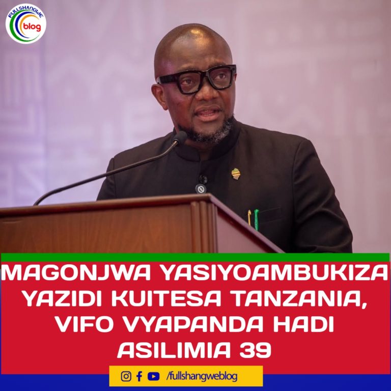 MAGONJWA YASIYOAMBUKIZA YAZIDI KUITESA TANZANIA, VIFO VYAPANDA HADI ASILIMIA 39