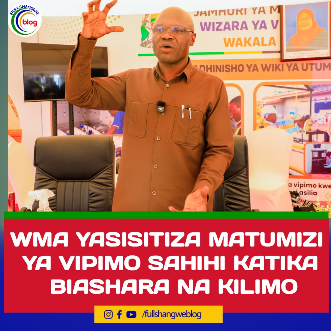 WMA YASISITIZA MATUMIZI YA VIPIMO SAHIHI KATIKA BIASHARA NA KILIMO