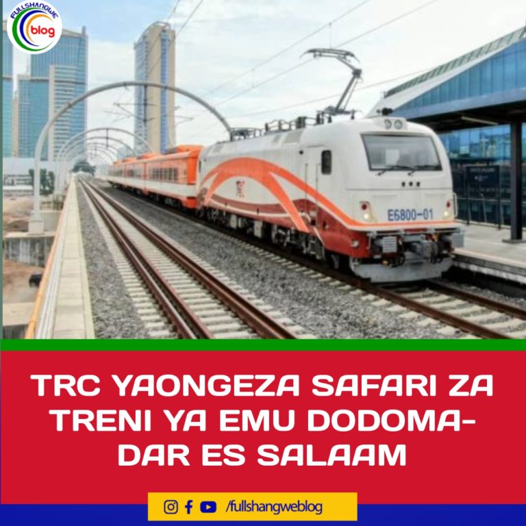 TRC YAONGEZA SAFARI ZA TRENI YA EMU DODOMA- DAR ES SALAAM