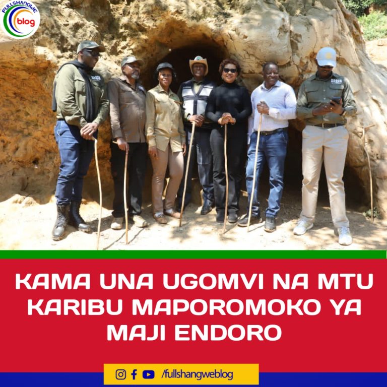 KAMA UNA UGOMVI NA MTU KARIBU MAPOROMOKO YA MAJI ENDORO