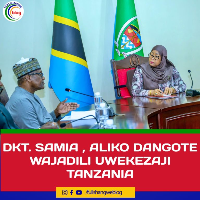 DKT. SAMIA , ALIKO DANGOTE WAJADILI UWEKEZAJI TANZANIA