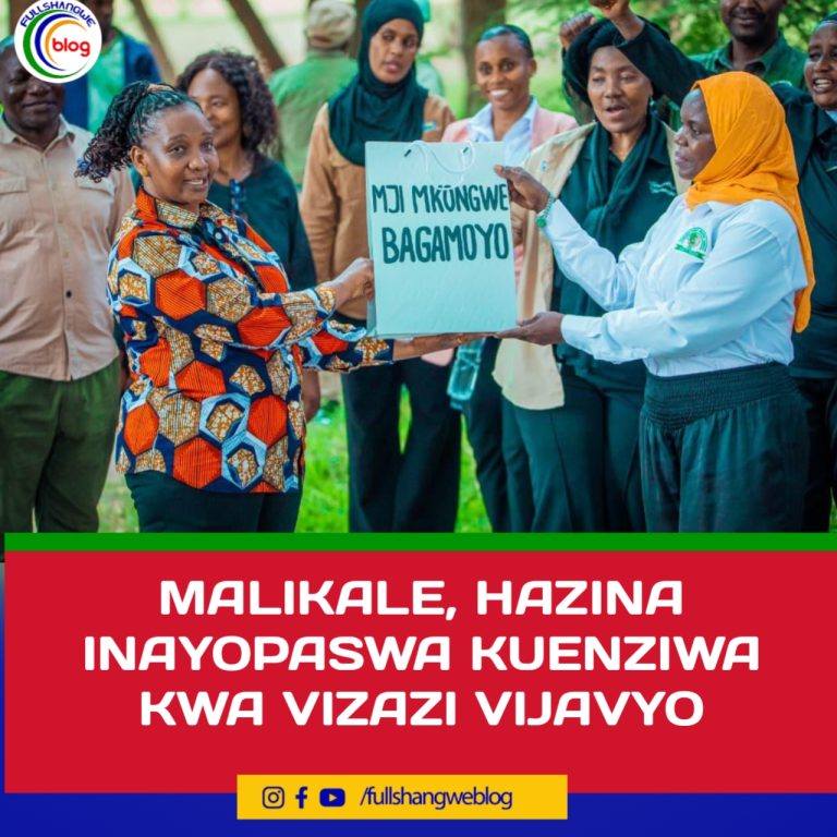 MALIKALE, HAZINA INAYOPASWA KUENZIWA KWA VIZAZI VIJAVYO