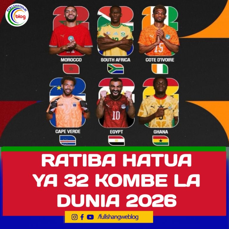 RATIBA HATUA YA 32 KOMBE LA DUNIA 2026