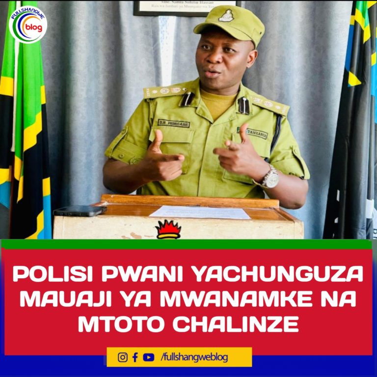 POLISI PWANI YACHUNGUZA MAUAJI YA MWANAMKE NA MTOTO CHALINZE