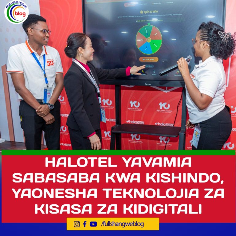 HALOTEL YAVAMIA SABASABA KWA KISHINDO, YAONESHA TEKNOLOJIA ZA KISASA ZA KIDIGITALI