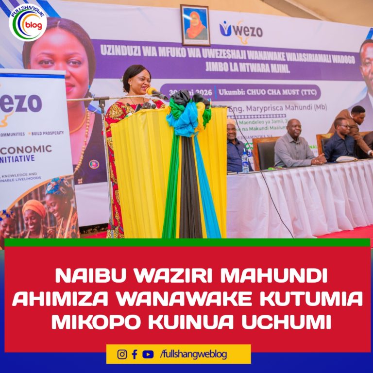 NAIBU WAZIRI MAHUNDI AHIMIZA WANAWAKE KUTUMIA MIKOPO KUINUA UCHUMI
