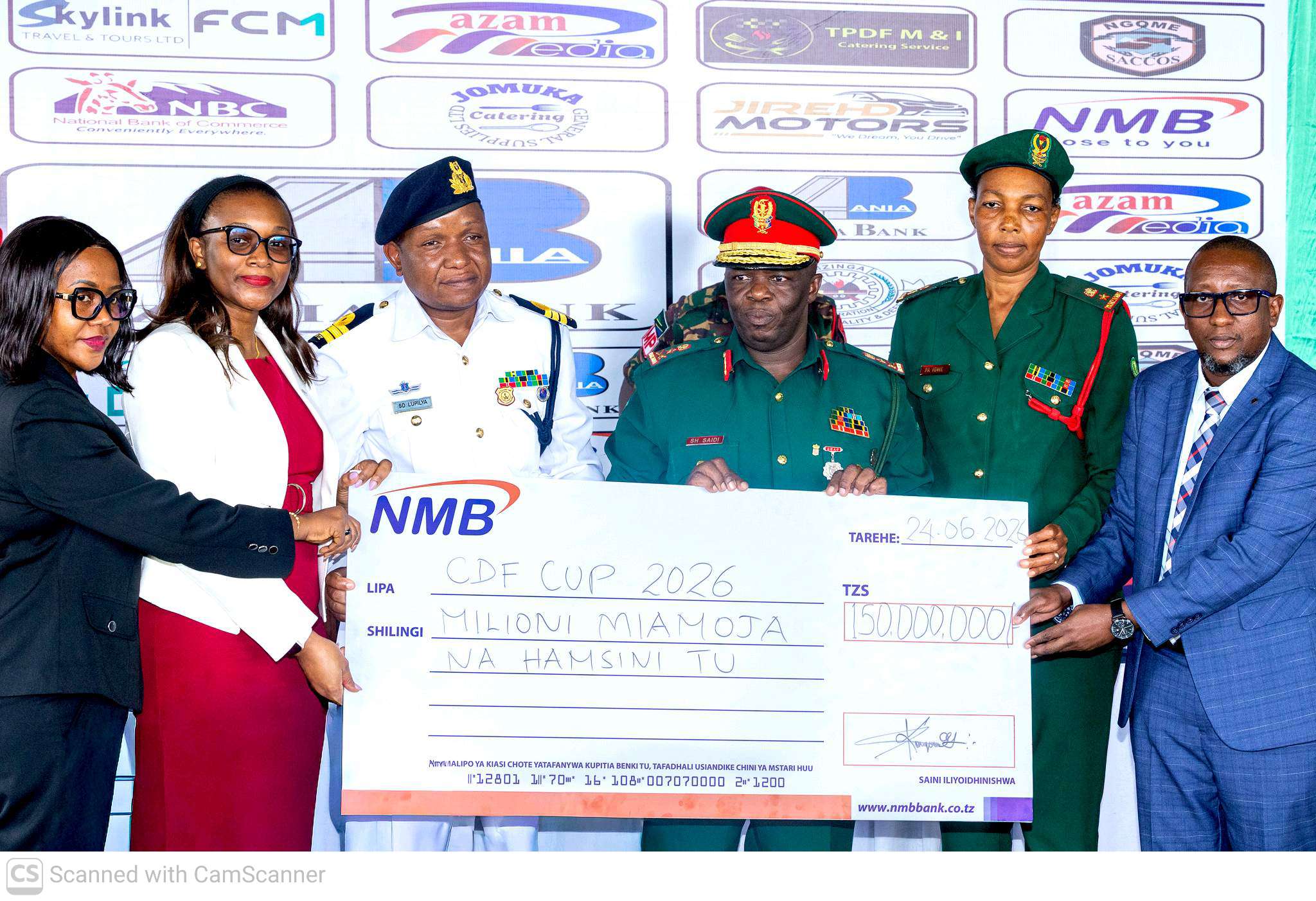 KUMEKUCHA CDF CUP 2026, NMB YAWEKA SH. MILIONI 150