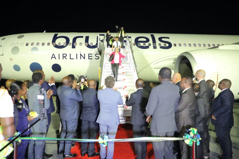 SAFARI ZA SHIRIKA LA NDEGE LA BRUSSELS AIRLINES KUTOKA BRUSSELS-KIA ZAZINDULIWA