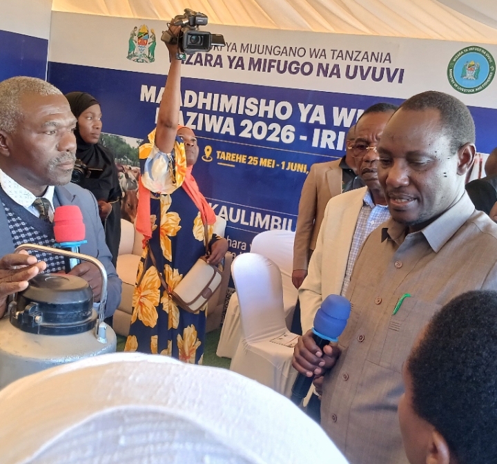 WAZIRI BASHIRU ATOA MAAGIZO YA KUIMARISHA SEKTA YA MAZIWA NCHINI