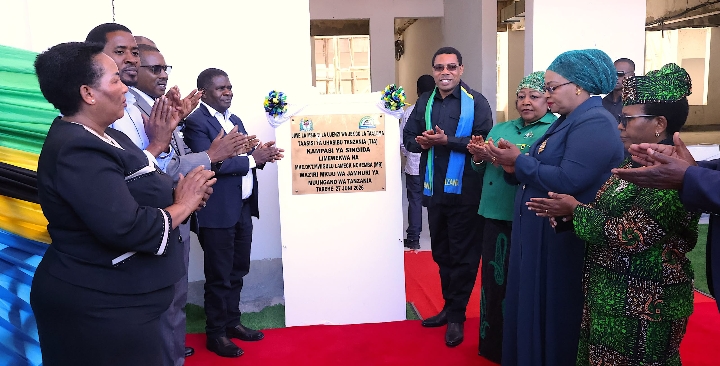 DKT. MWIGULU AWEKA JIWE LA MSINGI LA JENGO LA TAALUMA TIA SINGIDA