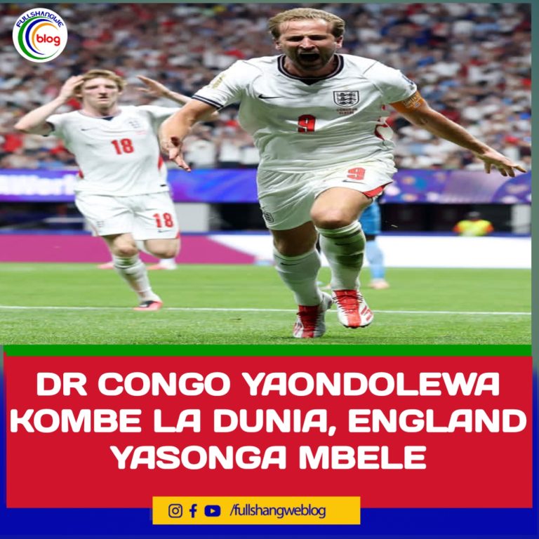 DR CONGO YAONDOLEWA KOMBE LA DUNIA, ENGLAND YASONGA MBELE