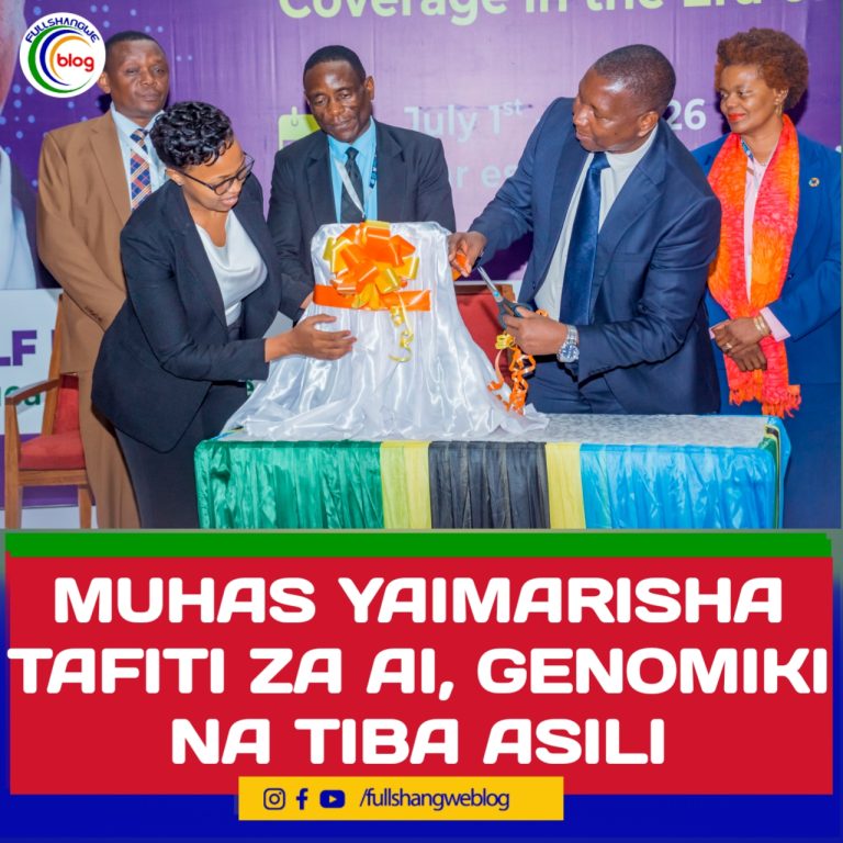 MUHAS YAIMARISHA TAFITI ZA AI, GENOMIKI NA TIBA ASILI