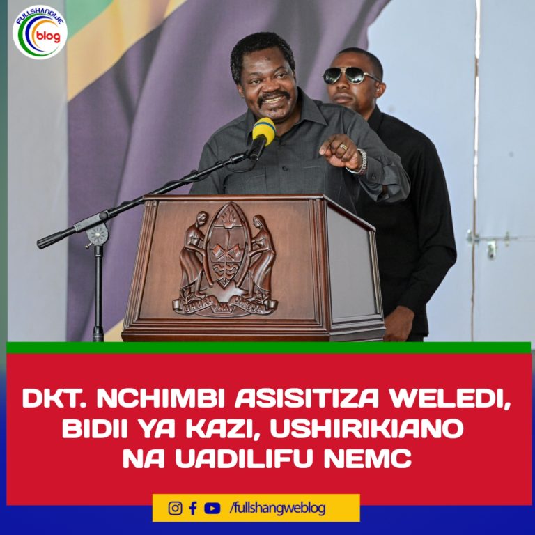 DKT. NCHIMBI ASISITIZA WELEDI , BIDII YA KAZI, USHIRIKIANO NA UADILIFU NEMC