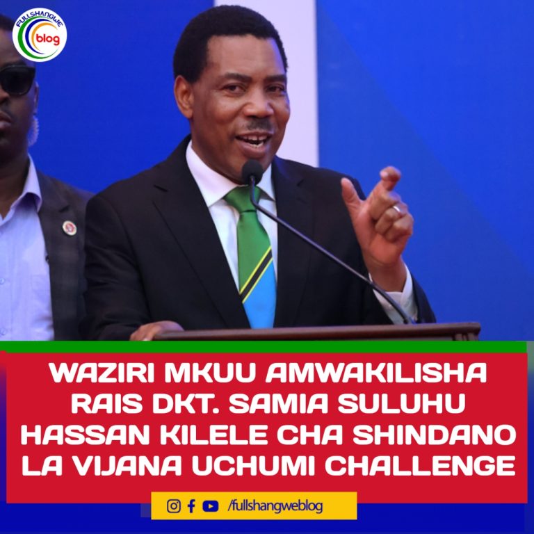 WAZIRI MKUU AMWAKILISHA RAIS DKT. SAMIA SULUHU HASSAN KILELE CHA SHINDANO LA VIJANA UCHUMI CHALLENGE