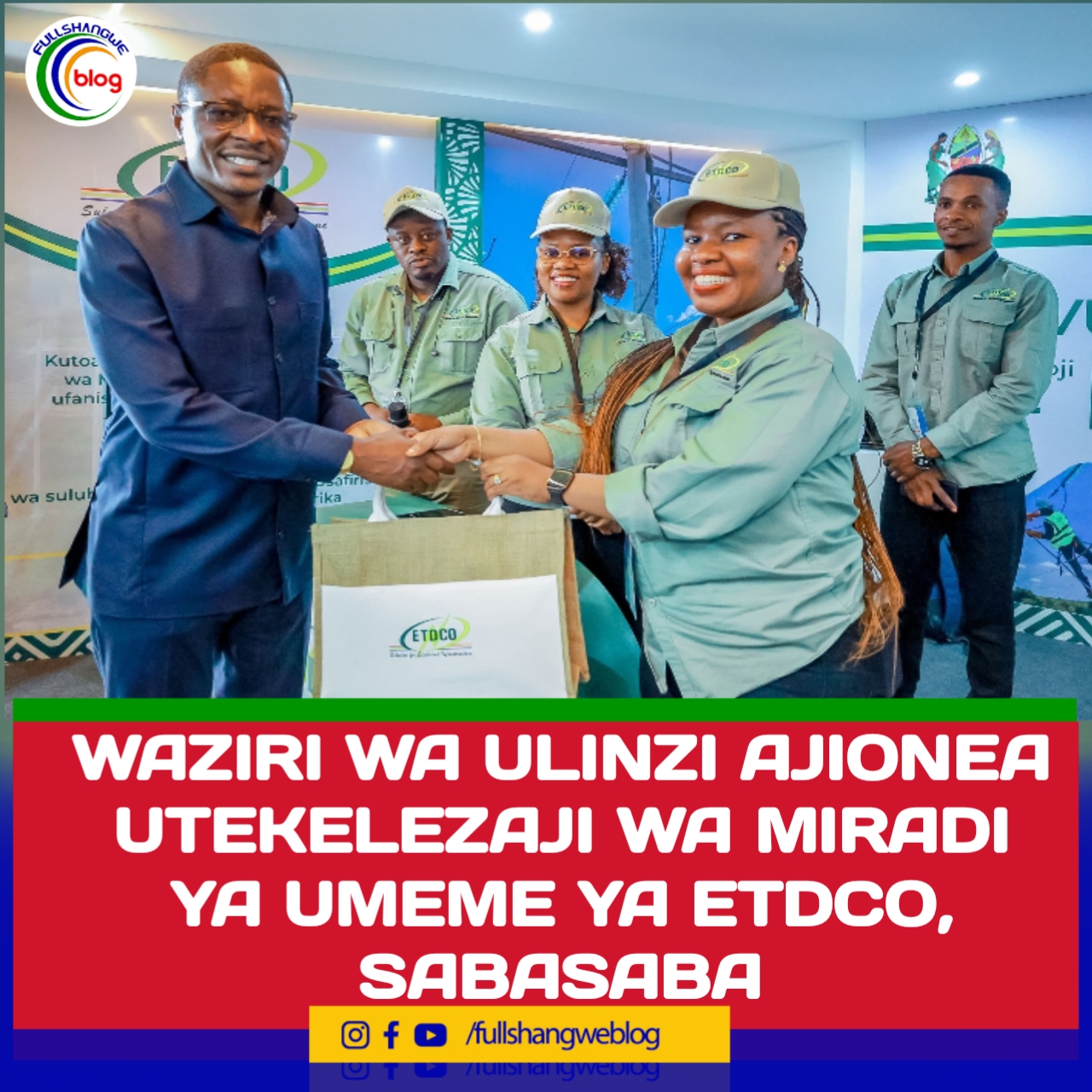 WAZIRI WA ULINZI AJIONEA UTEKELEZAJI WA MIRADI YA UMEME YA ETDCO, SABASABA