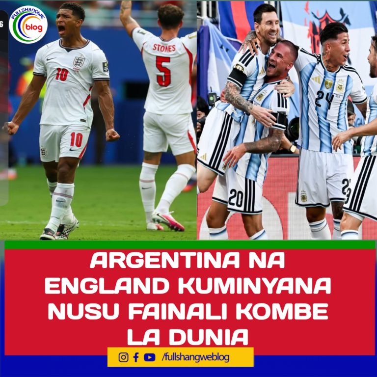 ARGENTINA NA ENGLAND KUMINYANA NUSU FAINALI KOMBE LA DUNIA