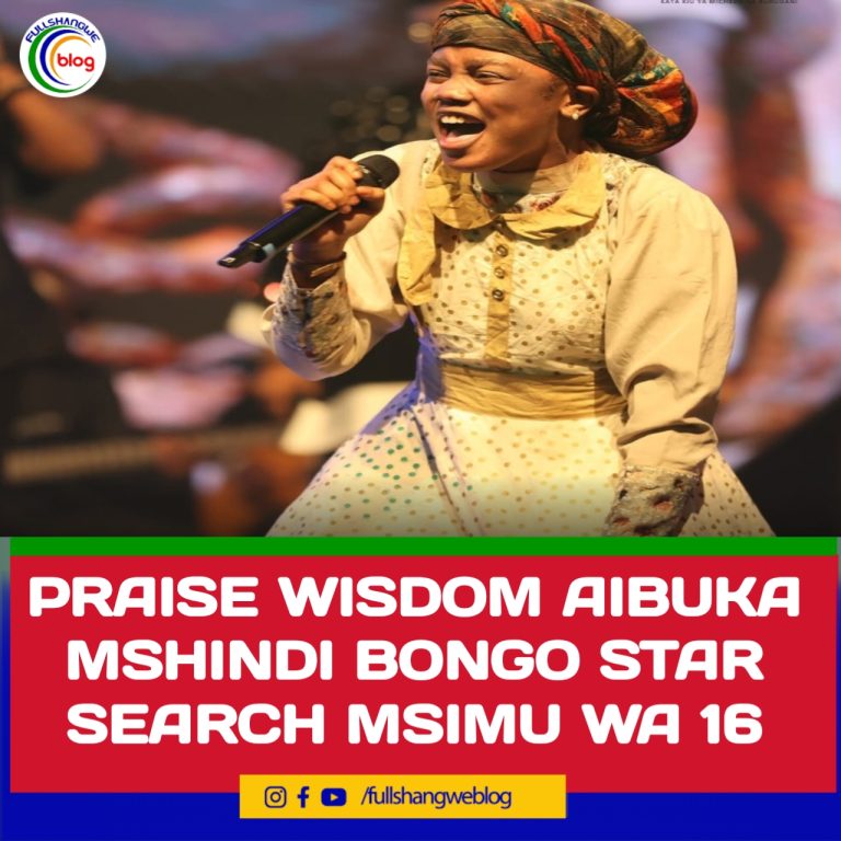 PRAISE WISDOM AIBUKA MSHINDI WA BONGO STAR SEARCH MSIMU WA 16