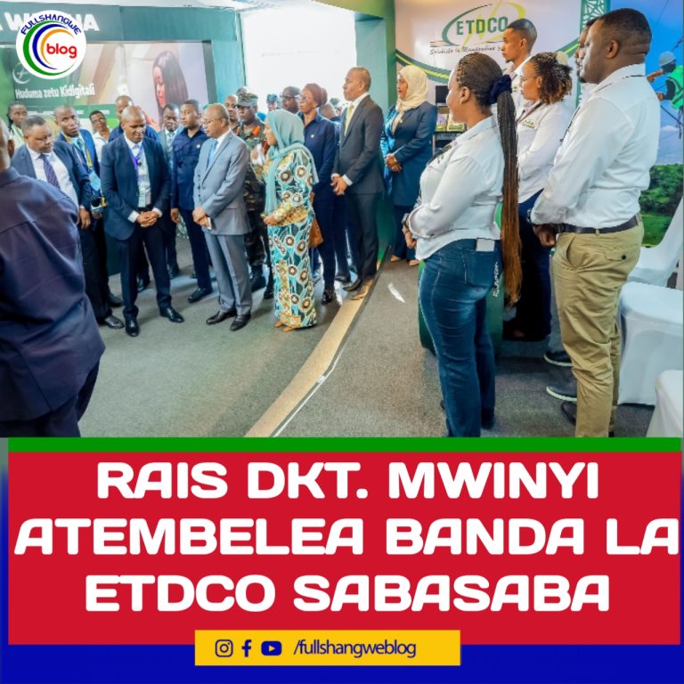 RAIS DKT. MWINYI ATEMBELEA BANDA LA ETDCO SABASABA