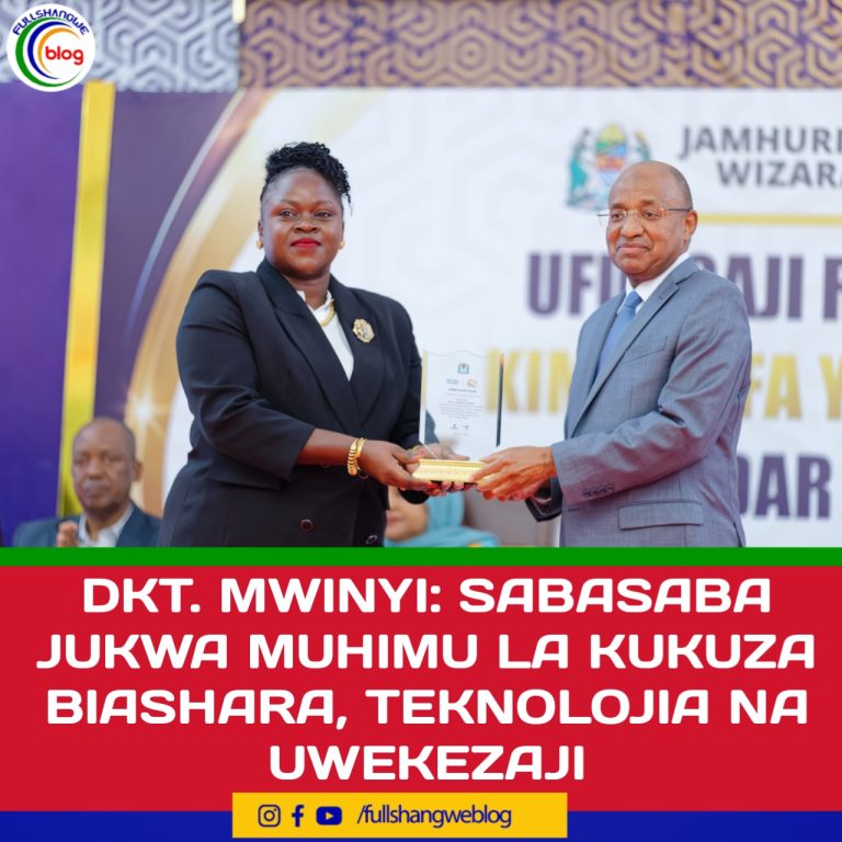 DKT. MWINYI: SABASABA JUKWA MUHIMU LA KUKUZA BIASHARA, TEKNOLOJIA NA UWEKEZAJI