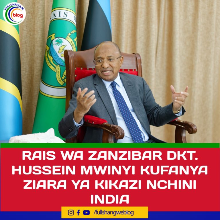 RAIS WA ZANZIBAR DKT. HUSSEIN MWINYI KUFANYA ZIARA YA KIKAZI NCHINI INDIA