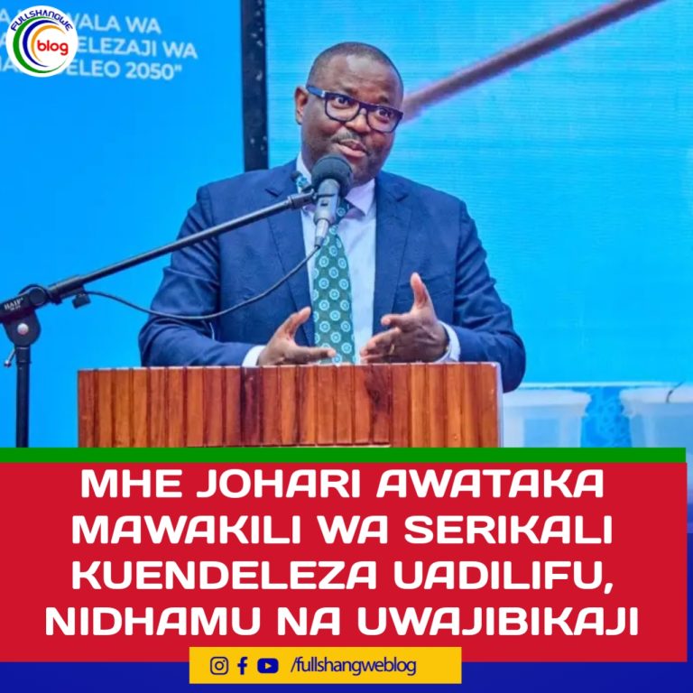 MHE. JOHARI AWATAKA MAWAKILI WA SERIKALI KUENDELEZA UADILIFU, NIDHAMU NA UWAJIBIKAJI