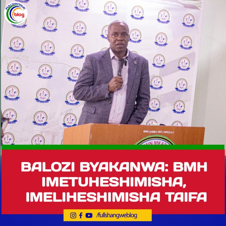 BALOZI BYAKANWA: BMH IMETUHESHIMISHA, IMELIHESHIMISHA TAIFA
