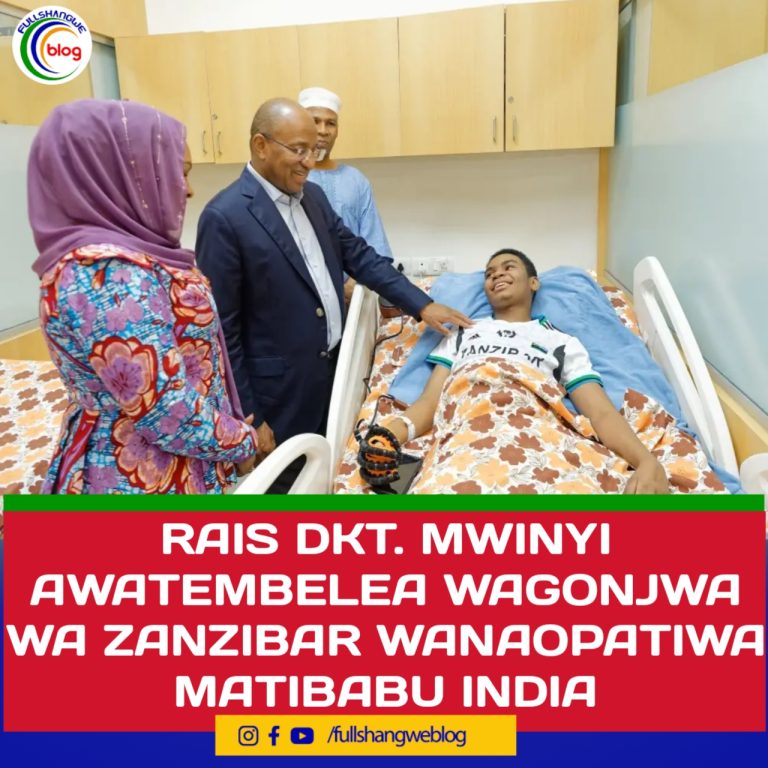 RAIS DKT. MWINYI AWATEMBELEA WAGONJWA WA ZANZIBAR WANAOPATIWA MATIBABU INDIA