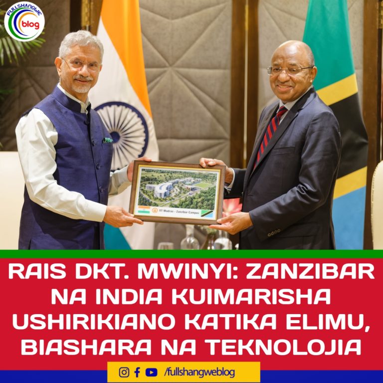 RAIS DKT. MWINYI: ZANZIBAR NA INDIA KUIMARISHA USHIRIKIANO KATIKA ELIMU, BIASHARA NA TEKNOLOJIA