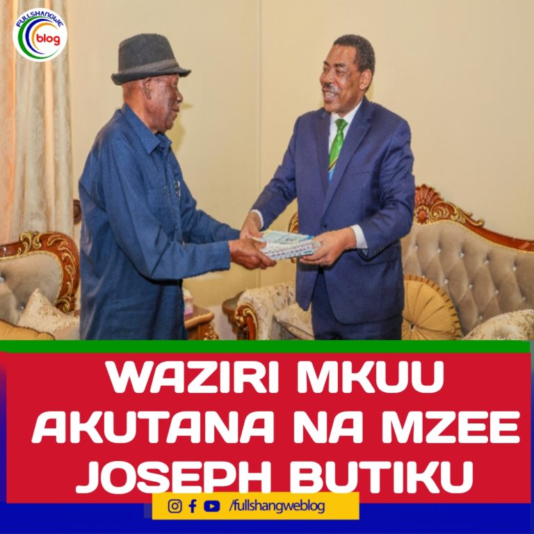 WAZIRI MKUU AKUTANA NA MZEE JOSEPH BUTIKU