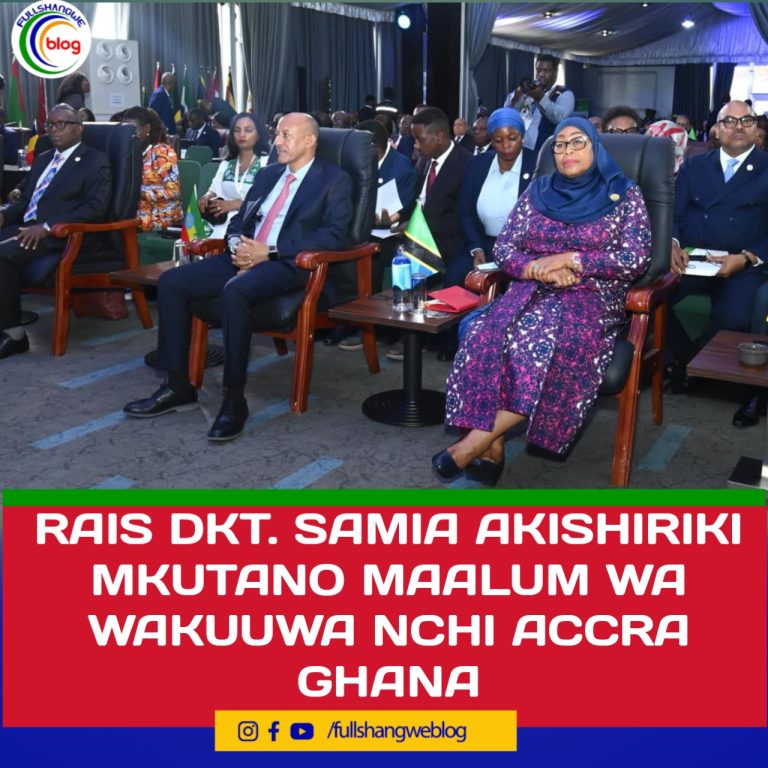 RAIS DKT. SAMIA AKISHIRIKI MKUTANO MAALUM WA WAKUU WA NCHI ACCRA GHANA