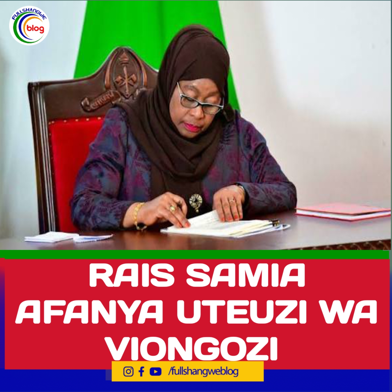 RAIS SAMIA AFANYA UTEUZI WA VIONGOZI