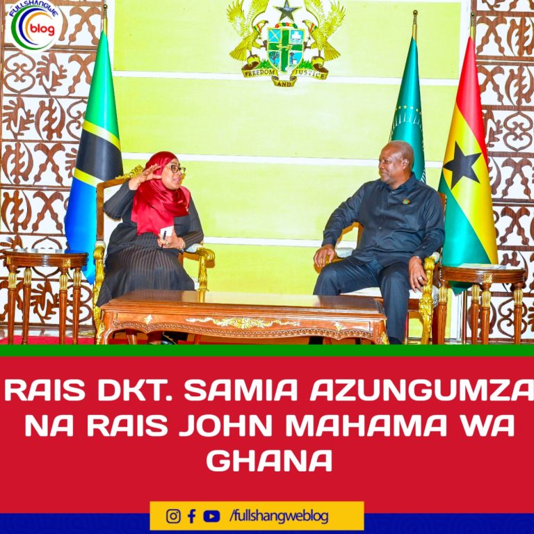RAIS DKT. SAMIA AZUNGUMZA NA RAIS JOHN MAHAMA WA GHANA