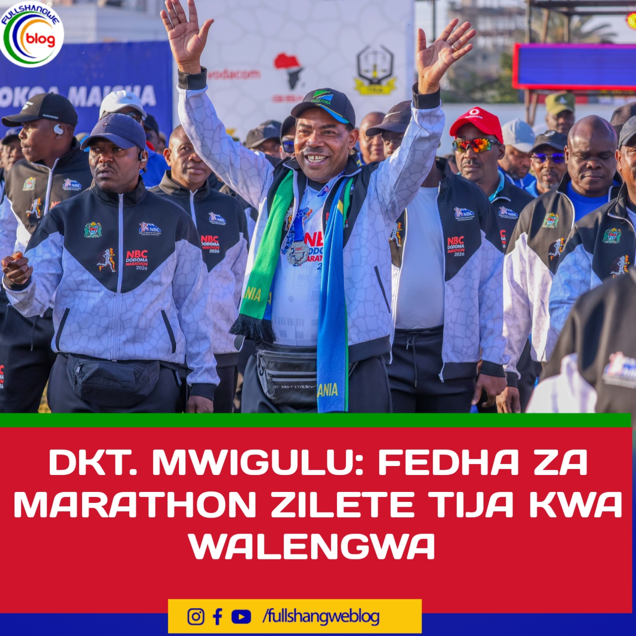 DKT. MWIGULU: FEDHA ZA MARATHON ZILETE TIJA KWA WALENGWA