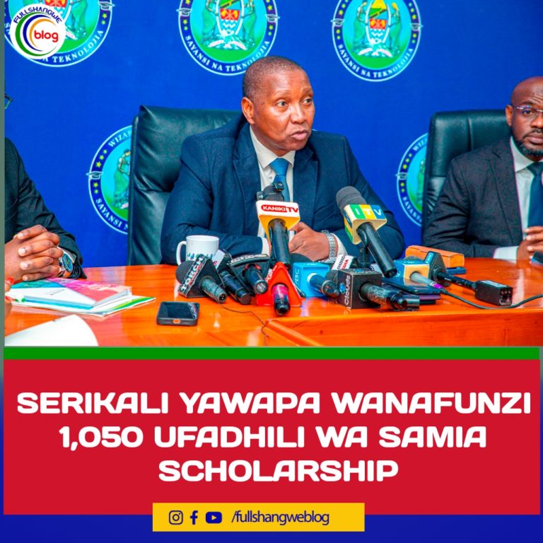 SERIKALI YAWAPA WANAFUNZI 1,050 UFADHILI WA SAMIA SCHOLARSHIP