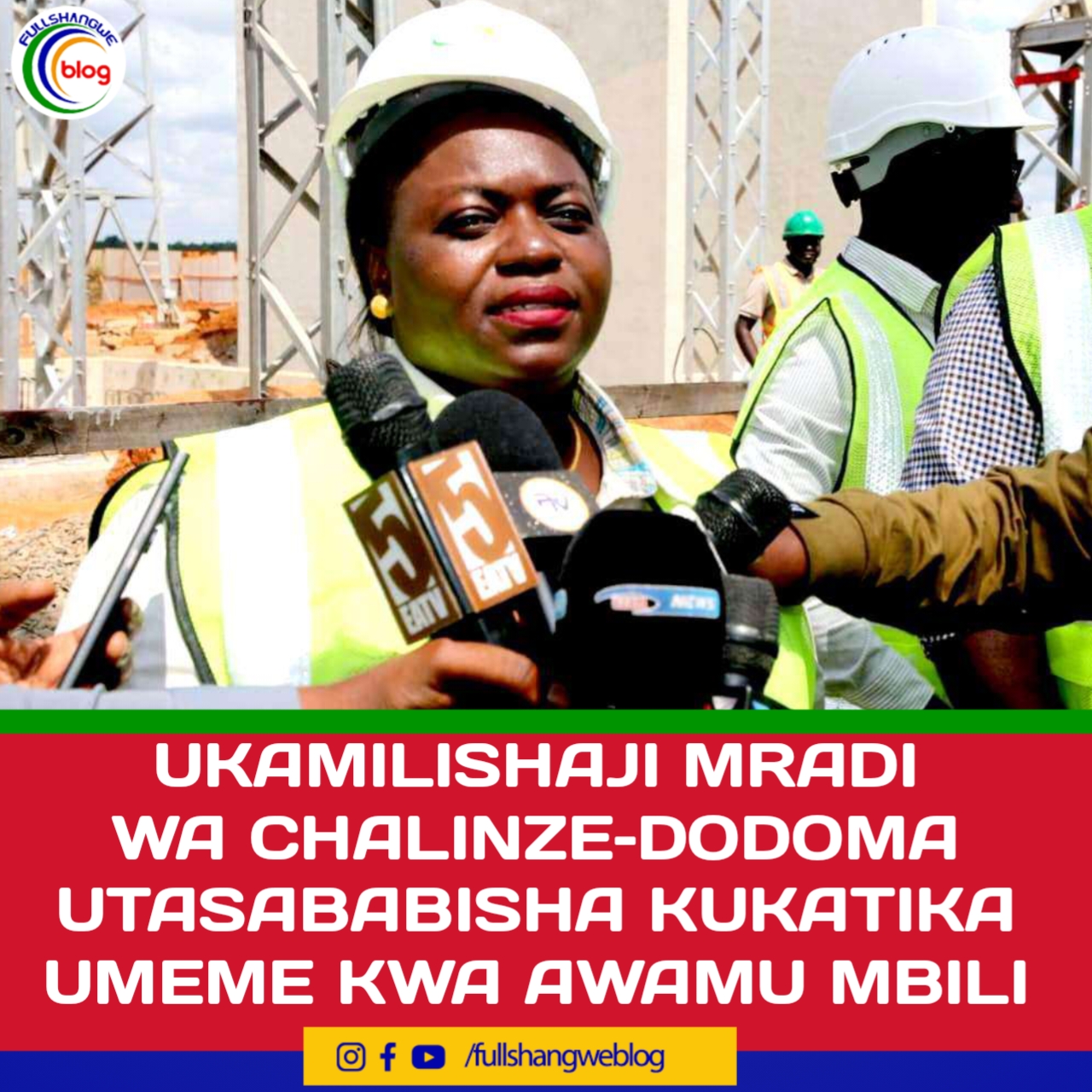UKAMILISHAJI MRADI WA CHALINZE–DODOMA UTASABABISHA KUKATIKA UMEME KWA AWAMU MBILI