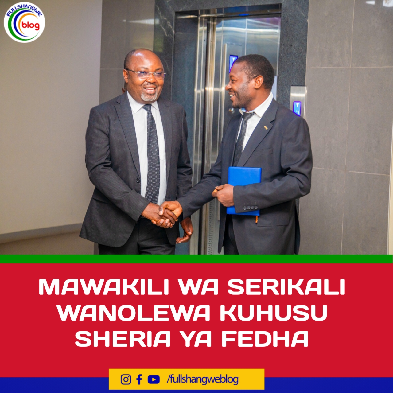 MAWAKILI WA SERIKALI WANOLEWA KUHUSU SHERIA YA FEDHA