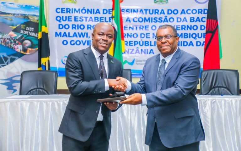AWESO APOKEA UENYEKITI KAMISHENI BONDE LA MTO RUVUMA MKATABA WA UANZISHWAJI UKISAINIWA