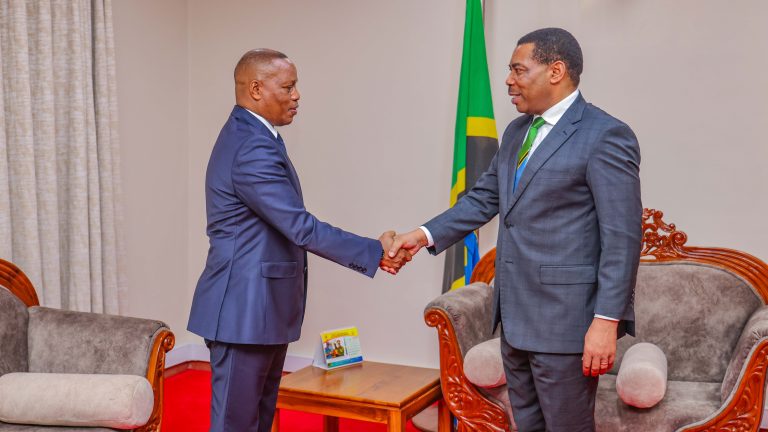 DKT. MWIGULU AKUTANA NA BALOZI MTEULE WA TANZANIA NCHINI UGANDA