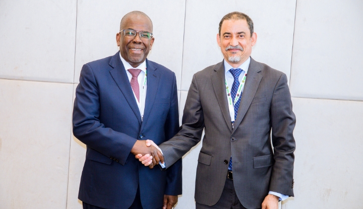 MHE BALOZI OMAR AKUTANA NA MKURUGENZI MTENDAJI MPYA WA IMF ANAYESIMAMIA IDARA YA AFRIKA