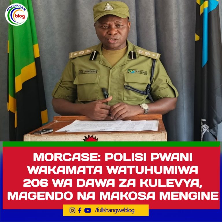 MORCASE: POLISI PWANI WAKAMATA WATUHUMIWA 206 WA DAWA ZA KULEVYA, MAGENDO NA MAKOSA MENGINE