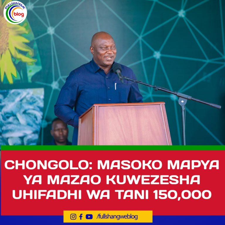 CHONGOLO: MASOKO MAPYA YA MAZAO KUWEZESHA UHIFADHI WA TANI 150,000