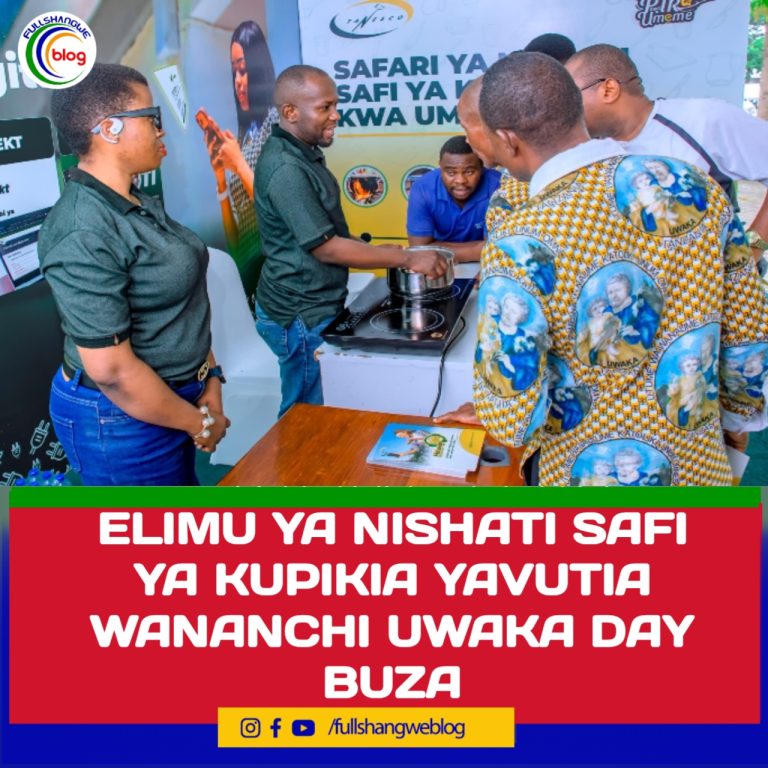 ELIMU YA NISHATI SAFI YA KUPIKIA YAVUTIA WANANCHI UWAKA DAY BUZA