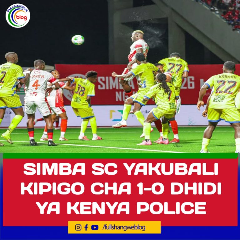 SIMBA SC YAKUBALI KIPIGO CHA 1-0 DHIDI YA KENYA POLICE
