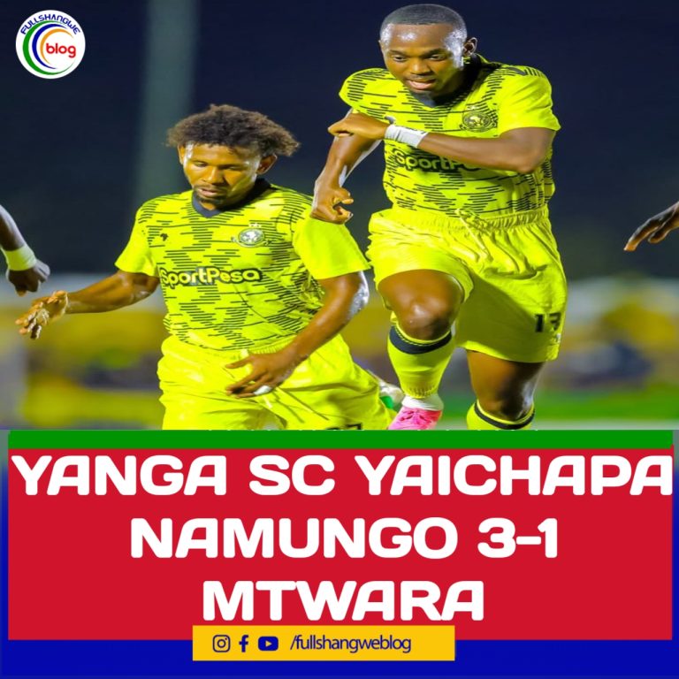 YANGA SC YAICHAPA NAMUNGO 3-1 MTWARA