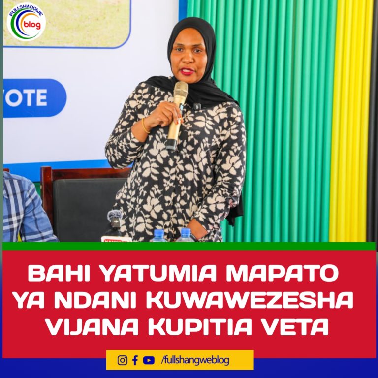 BAHI YATUMIA MAPATO YA NDANI KUWAWEZESHA VIJANA KUPITIA VETA