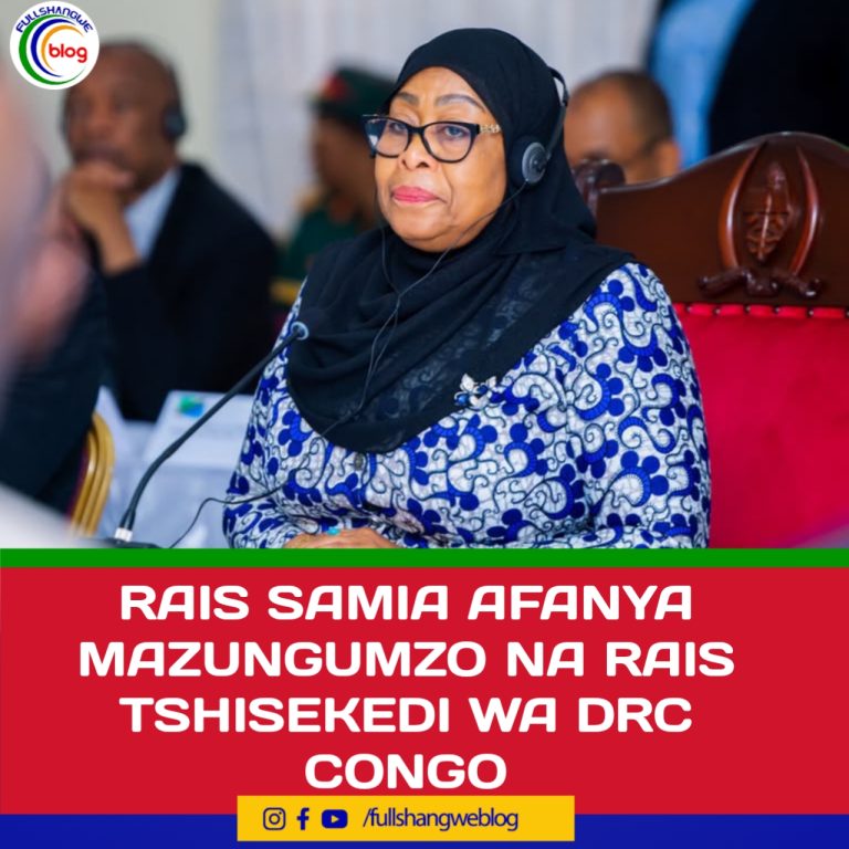 RAIS SAMIA AFANYA MAZUNGUMZO NA RAIS TSHISEKEDI WA DRC CONGO