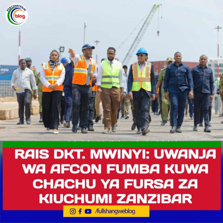 RAIS DKT. MWINYI: UWANJA WA AFCON FUMBA KUWA CHACHU YA FURSA ZA KIUCHUMI ZANZIBAR