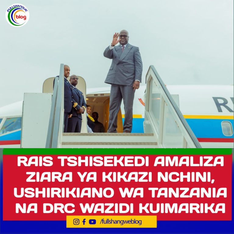 RAIS TSHISEKEDI AMALIZA ZIARA YA KIKAZI NCHINI, USHIRIKIANO WA TANZANIA NA DRC WAZIDI KUIMARIKA