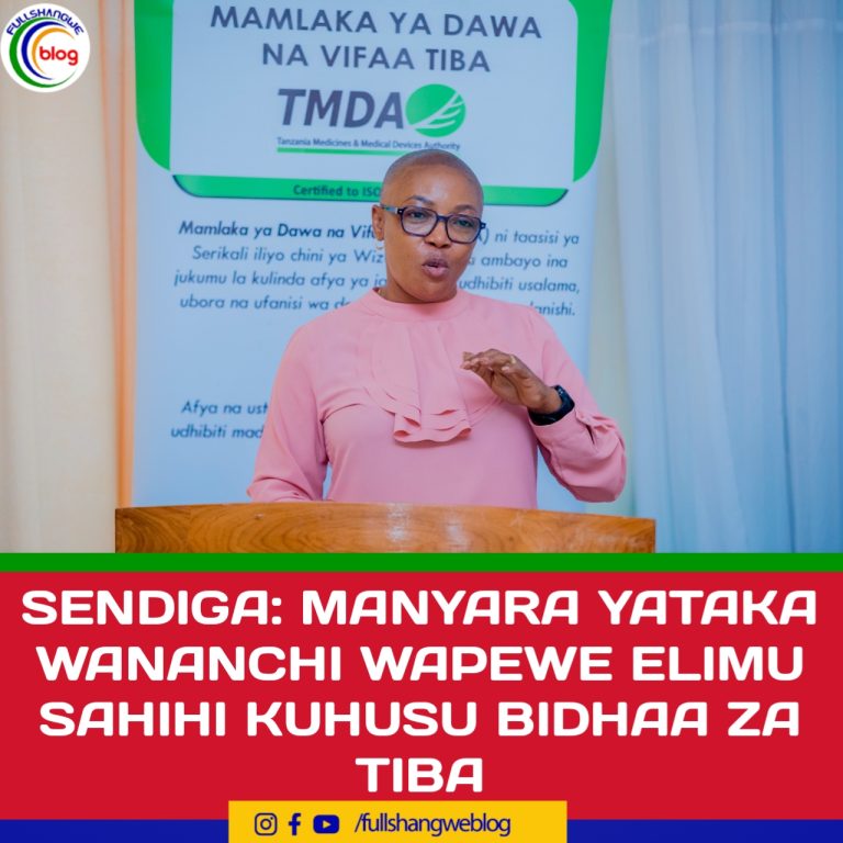 SENDIGA: MANYARA YATAKA WANANCHI WAPEWE ELIMU SAHIHI KUHUSU BIDHAA ZA TIBA