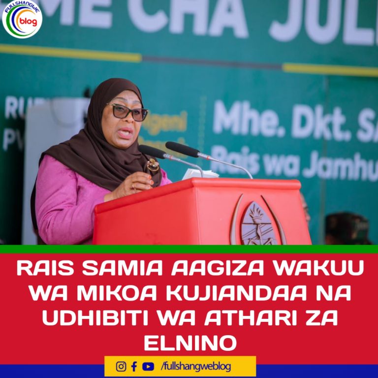 RAIS SAMIA AAGIZA WAKUU WA MIKOA KUJIANDAA NA UDHIBITI WA ATHARI ZA ELNINO